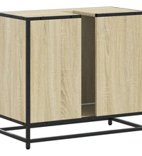 Badschrank Sonoma-Eiche 65x33x60 cm Holzwerkstoff