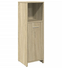 Badezimmerschrank Sonoma-Eiche 30x30x95 cm Holzwerkstoff