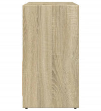 Waschbeckenunterschrank Sonoma-Eiche 60x33x60 cm Holzwerkstoff