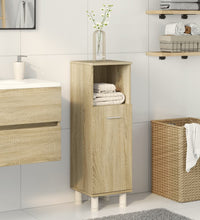 Badschrank Sonoma-Eiche 30,5x30x95 cm Holzwerkstoff