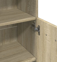 Badschrank Sonoma-Eiche 30,5x30x95 cm Holzwerkstoff