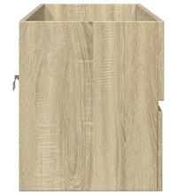 Waschbeckenschrank Sonoma-Eiche 100x38,5x45 cm Holzwerkstoff