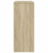 Badezimmerschrank Sonoma-Eiche 60x33x80 cm Holzwerkstoff