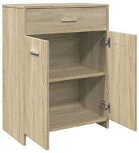 Badezimmerschrank Sonoma-Eiche 60x33x80 cm Holzwerkstoff