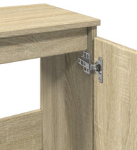 Badschrank Sonoma-Eiche 58x33x60 cm Holzwerkstoff