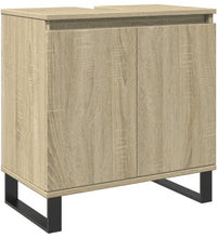 Badschrank Sonoma-Eiche 58x33x60 cm Holzwerkstoff