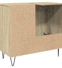 Badschrank Sonoma-Eiche 65x33x60 cm Holzwerkstoff