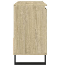 Badschrank Sonoma-Eiche 65x33x60 cm Holzwerkstoff