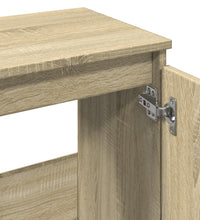 Badschrank Sonoma-Eiche 65x33x60 cm Holzwerkstoff