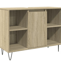 Badschrank Sonoma-Eiche 80x33x60 cm Holzwerkstoff