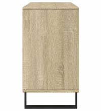 Badschrank Sonoma-Eiche 80x33x60 cm Holzwerkstoff