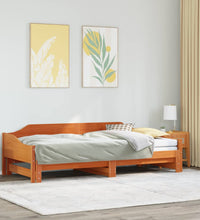 Tagesbett Ausziehbar ohne Matratzen 90x190 cm Massivholz