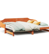 Tagesbett Ausziehbar ohne Matratzen 90x190 cm Massivholz