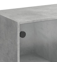 Sideboard Betongrau 102x37x75,5 cm Holzwerkstoff