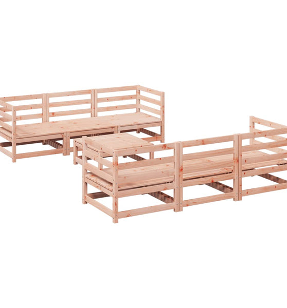 7-tlg. Garten-Sofagarnitur Massivholz Douglasie