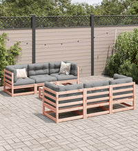 7-tlg. Garten-Sofagarnitur Massivholz Douglasie