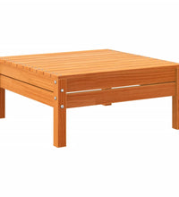 9-tlg. Garten-Sofagarnitur mit Kissen Wachsbraun Kiefernholz