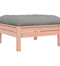 6-tlg. Garten-Sofagarnitur mit Kissen Massivholz Douglasie