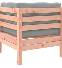 6-tlg. Garten-Sofagarnitur mit Kissen Massivholz Douglasie