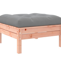 6-tlg. Garten-Sofagarnitur mit Kissen Massivholz Douglasie