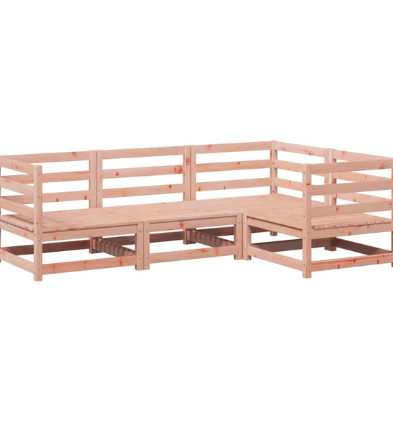 4-tlg. Garten-Sofagarnitur Massivholz Douglasie