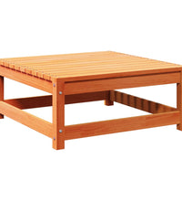 6-tlg. Garten-Sofagarnitur Wachsbraun Massivholz Kiefer