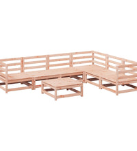 7-tlg. Garten-Sofagarnitur Massivholz Douglasie