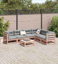 7-tlg. Garten-Sofagarnitur Massivholz Douglasie