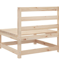 7-tlg. Garten-Sofagarnitur Massivholz Kiefer