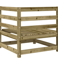 7-tlg. Garten-Sofagarnitur Kiefernholz Imprägniert