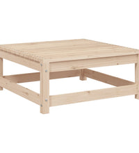 9-tlg. Garten-Sofagarnitur mit Kissen Massivholz Kiefer