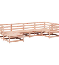 6-tlg. Garten-Sofagarnitur Massivholz Douglasie