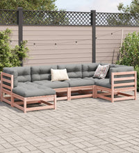 6-tlg. Garten-Sofagarnitur Massivholz Douglasie