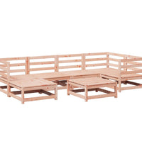 7-tlg. Garten-Sofagarnitur Massivholz Douglasie