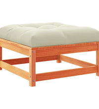 7-tlg. Garten-Sofagarnitur mit Kissen Wachsbraun Kiefernholz