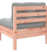 7-tlg. Garten-Sofagarnitur mit Kissen Massivholz Douglasie