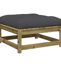 8-tlg. Garten-Sofagarnitur mit Kissen Kiefernholz Imprägniert