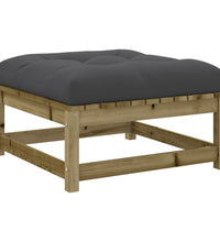 8-tlg. Garten-Sofagarnitur mit Kissen Kiefernholz Imprägniert