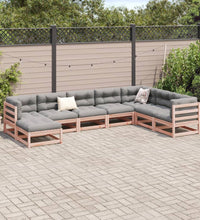 8-tlg. Garten-Sofagarnitur Massivholz Douglasie