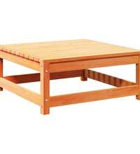 10-tlg. Garten-Sofagarnitur Wachsbraun Massivholz Kiefer