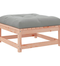 10-tlg. Garten-Sofagarnitur mit Kissen Massivholz Douglasie