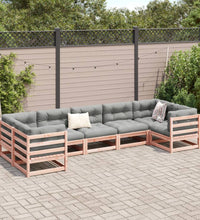 7-tlg. Garten-Sofagarnitur Massivholz Douglasie