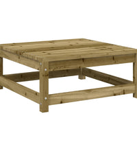 10-tlg. Garten-Sofagarnitur Kiefernholz Imprägniert