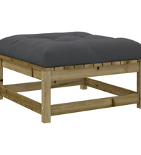 10-tlg. Garten-Sofagarnitur mit Kissen Kiefernholz Imprägniert