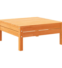 12-tlg. Garten-Sofagarnitur mit Kissen Wachsbraun Kiefernholz