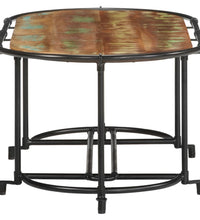 Couchtisch 110x55x40 cm Altholz Massiv