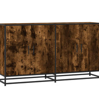 Sideboard Räuchereiche 134x35x76 cm Holzwerkstoff