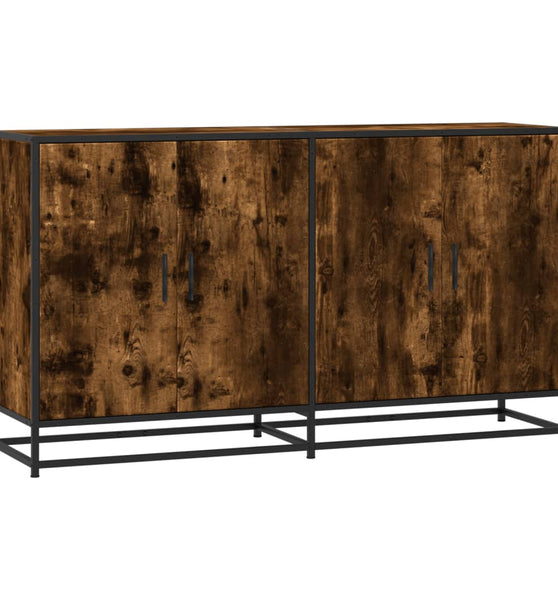 Sideboard Räuchereiche 134x35x76 cm Holzwerkstoff