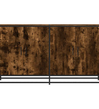 Sideboard Räuchereiche 134x35x76 cm Holzwerkstoff