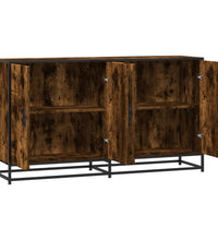 Sideboard Räuchereiche 134x35x76 cm Holzwerkstoff